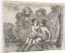 Salmacis and Hermaphrodite, from 'Game of Mythology', 1644 by Stefano della Bella