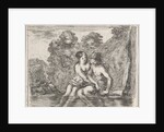 Salmacis and Hermaphrodite, from 'Game of Mythology', 1644 by Stefano della Bella