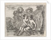 Salmacis and Hermaphrodite, from 'Game of Mythology', 1644 by Stefano della Bella