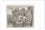 Salmacis and Hermaphrodite, from 'Game of Mythology', 1644 by Stefano della Bella