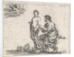 Pygmalion, from 'Game of Mythology', 1644 by Stefano della Bella