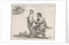 Pygmalion, from 'Game of Mythology', 1644 by Stefano della Bella