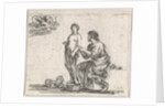Pygmalion, from 'Game of Mythology', 1644 by Stefano della Bella