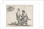 Pygmalion, from 'Game of Mythology', 1644 by Stefano della Bella