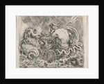 Neptune, from 'Game of Mythology', 1644 by Stefano della Bella
