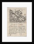 Boreas and Orithyia, from 'Game of Mythology', 1644 by Stefano della Bella