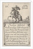 Charles Martel / Vaillant et sage…, from 'Game of the Kings of France by Stefano della Bella