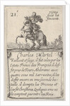 Charles Martel / Vaillant et sage…, from 'Game of the Kings of France by Stefano della Bella
