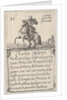 Charles Martel / Vaillant et sage…, from 'Game of the Kings of France by Stefano della Bella