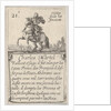 Charles Martel / Vaillant et sage…, from 'Game of the Kings of France by Stefano della Bella