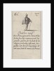 Charles neuf.-e / Bon Prince…, from 'Game of the Kings of France', 1644 by Stefano della Bella
