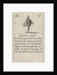 Charles neuf.-e / Bon Prince…, from 'Game of the Kings of France', 1644 by Stefano della Bella
