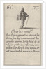 Charles neuf.-e / Bon Prince…, from 'Game of the Kings of France', 1644 by Stefano della Bella