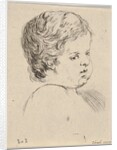 Plate 12: head of a child, from 'The Book for Learning to Draw by Stefano della Bella