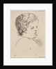 Plate 12: head of a child, from 'The Book for Learning to Draw by Stefano della Bella
