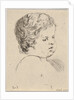 Plate 12: head of a child, from 'The Book for Learning to Draw by Stefano della Bella