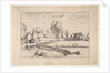 Country Houses, couple and cornfield in the foreground, from the series The Small Lands…, 1559-61 by The Master of the Small Landscapes (after)