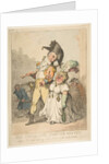 The Successful Fortune Hunter, or Captain Shelalee Leading Miss Marrowfat to the Temple of…, 1802 by Thomas Rowlandson