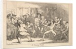 A Fencing Match, 1788 by Thomas Rowlandson