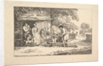 A Travelling Knife-grinder at a Cottage Door, 1787 by Thomas Rowlandson