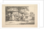 A Travelling Knife-grinder at a Cottage Door, 1787 by Thomas Rowlandson