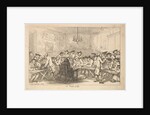 A Print Sale - A Night Auction, 1788 by Thomas Rowlandson