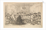 A Print Sale - A Night Auction, 1788 by Thomas Rowlandson