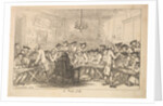 A Print Sale - A Night Auction, 1788 by Thomas Rowlandson