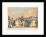 Box Lobby Loungers, January 5, 1811 by Thomas Rowlandson