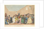 Box Lobby Loungers, January 5, 1811 by Thomas Rowlandson