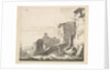Village Scene with Woman Standing Beside a Seated Man, 17th century by Thomas Wijck