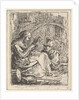 Woman Spinning by Thomas Wijck