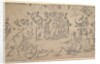 The death of Ananias surrounded by Apostles, 1518 by Ugo da Carpi