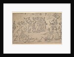 The death of Ananias surrounded by Apostles, 1518 by Ugo da Carpi