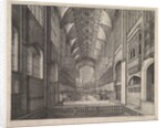 St. George's Chapel Choir, Windsor, 1663 by Wenceslaus Hollar