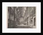 St. George's Chapel Choir, Windsor, 1663 by Wenceslaus Hollar