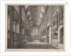 St. George's Chapel Choir, Windsor, 1663 by Wenceslaus Hollar