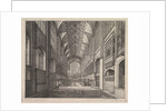 St. George's Chapel Choir, Windsor, 1663 by Wenceslaus Hollar