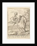 Old man, from the Dance of Death, 1651 by Wenceslaus Hollar