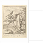 Old man, from the Dance of Death, 1651 by Wenceslaus Hollar