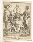 Death's coat of arms, from the Dance of Death, 1651 by Wenceslaus Hollar