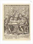 The Gamesters, from the Dance of Death, 1651 by Wenceslaus Hollar