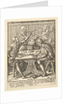 The Gamesters, from the Dance of Death, 1651 by Wenceslaus Hollar