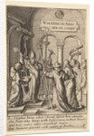 Jesus before Caiaphas, 1625-77 by Wenceslaus Hollar