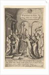 Jesus before Caiaphas, 1625-77 by Wenceslaus Hollar
