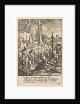 Jesus confronting his detractors, 1625-77 by Wenceslaus Hollar