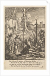 Jesus confronting his detractors, 1625-77 by Wenceslaus Hollar