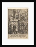 Jesus on the Mount of Olives, 1625-77 by Wenceslaus Hollar