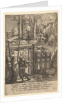 Jesus on the Mount of Olives, 1625-77 by Wenceslaus Hollar