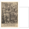 Jesus on the Mount of Olives, 1625-77 by Wenceslaus Hollar